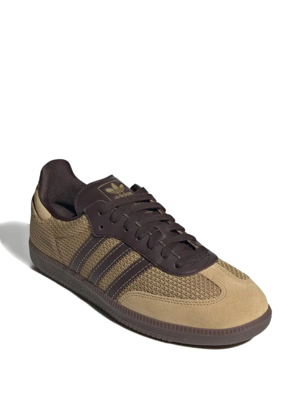 adidas Samba Og Golden Beige Dark Brown Sneakers