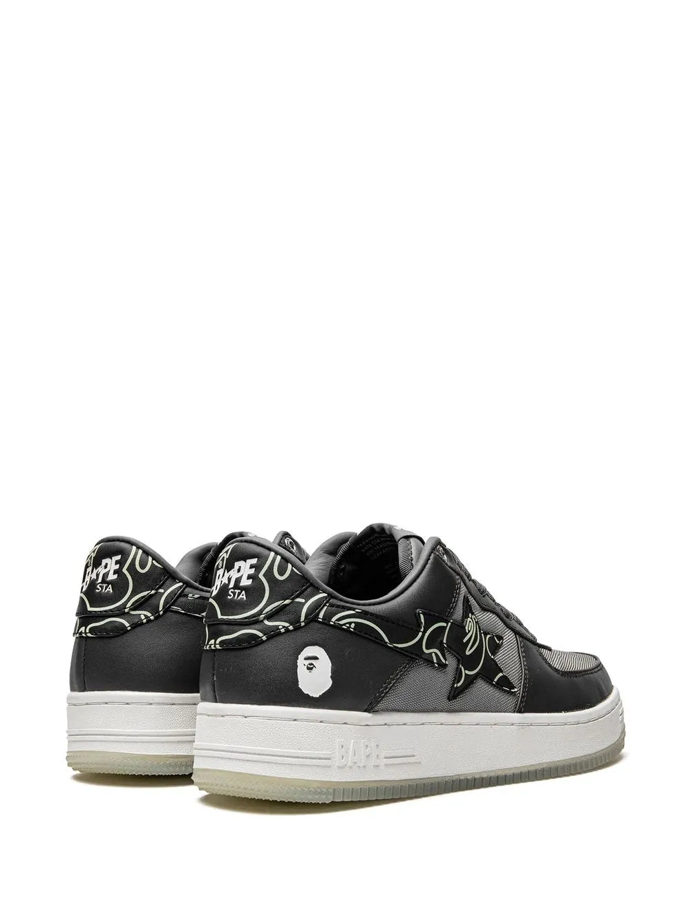 A Bathing Ape?Bape Sta #1 M2 Charcoal Sneakers