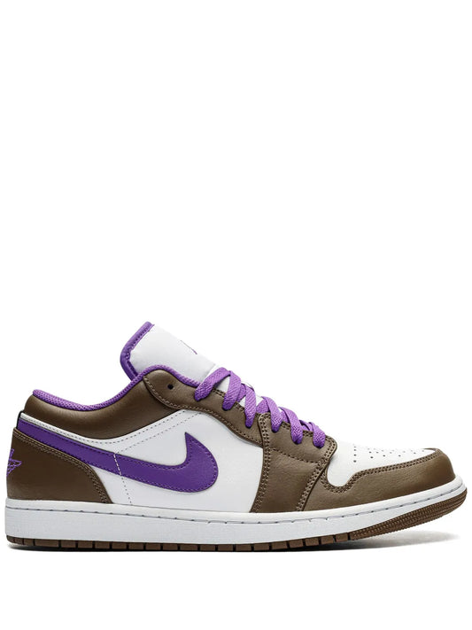Air Jordan 1 Low Purple Mocha Sneakers