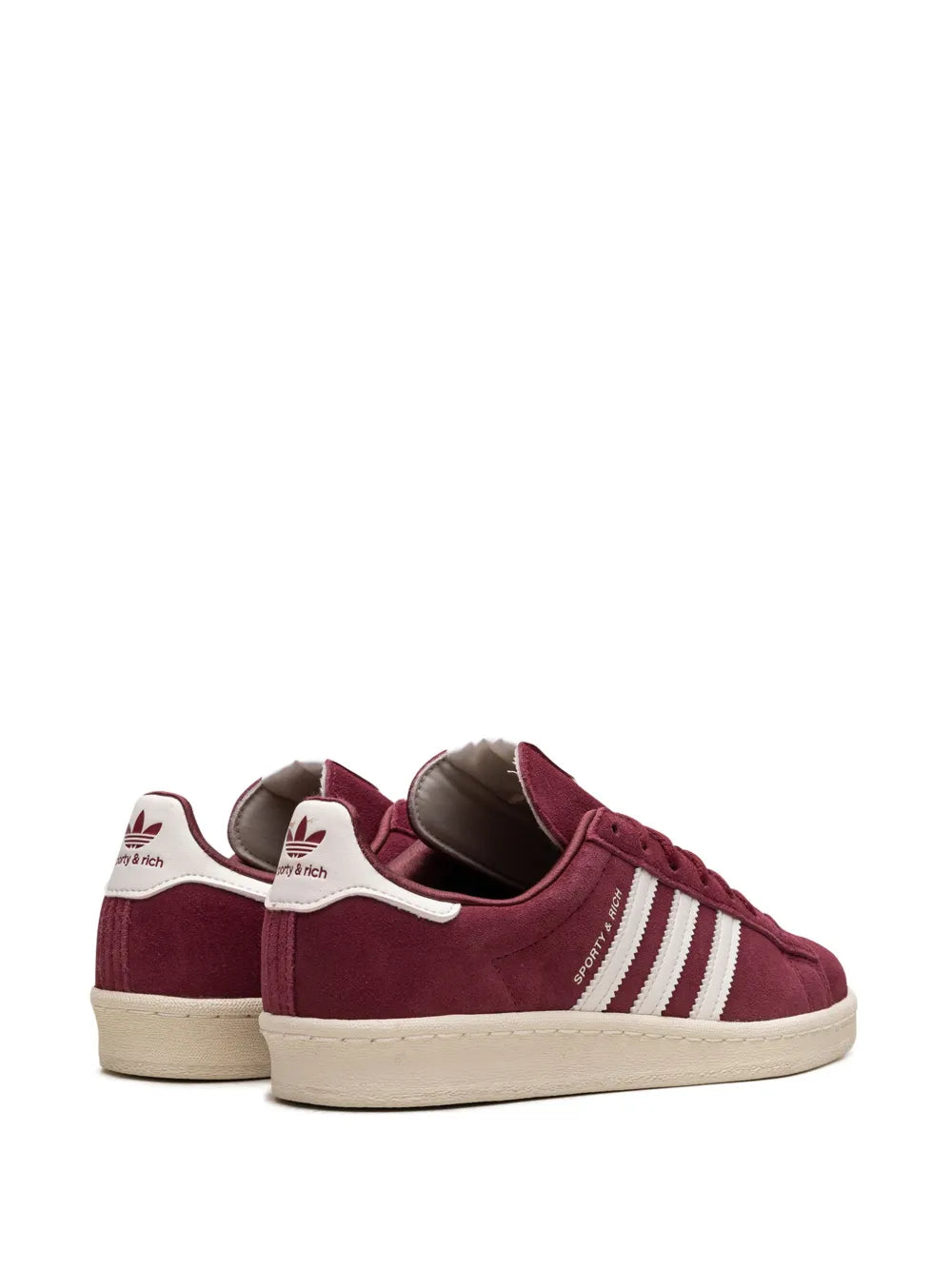 adidas Campus 80S Sporty & Rich - Merlot Cream Sneakers