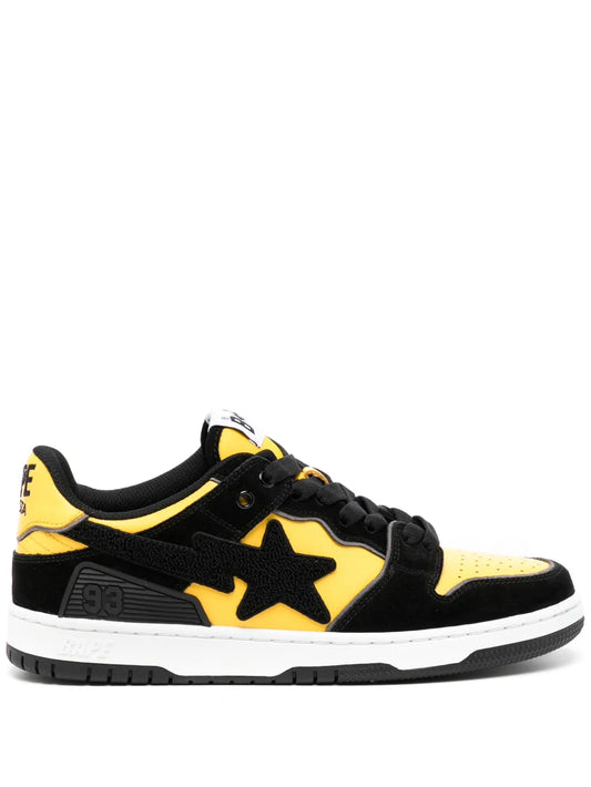 A Bathing Ape?Sk8 Sta Panelled Sneakers