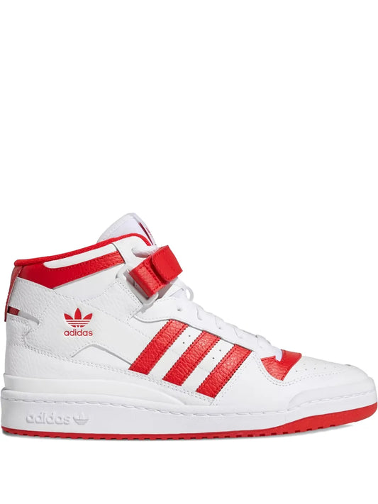 adidas Forum Mid White Sneakers