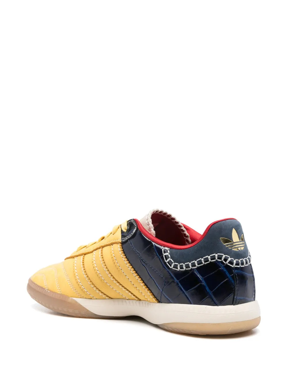 adidas Samba Millenium Wales Bonner - Fade Gold/Navy Croc Sneakers