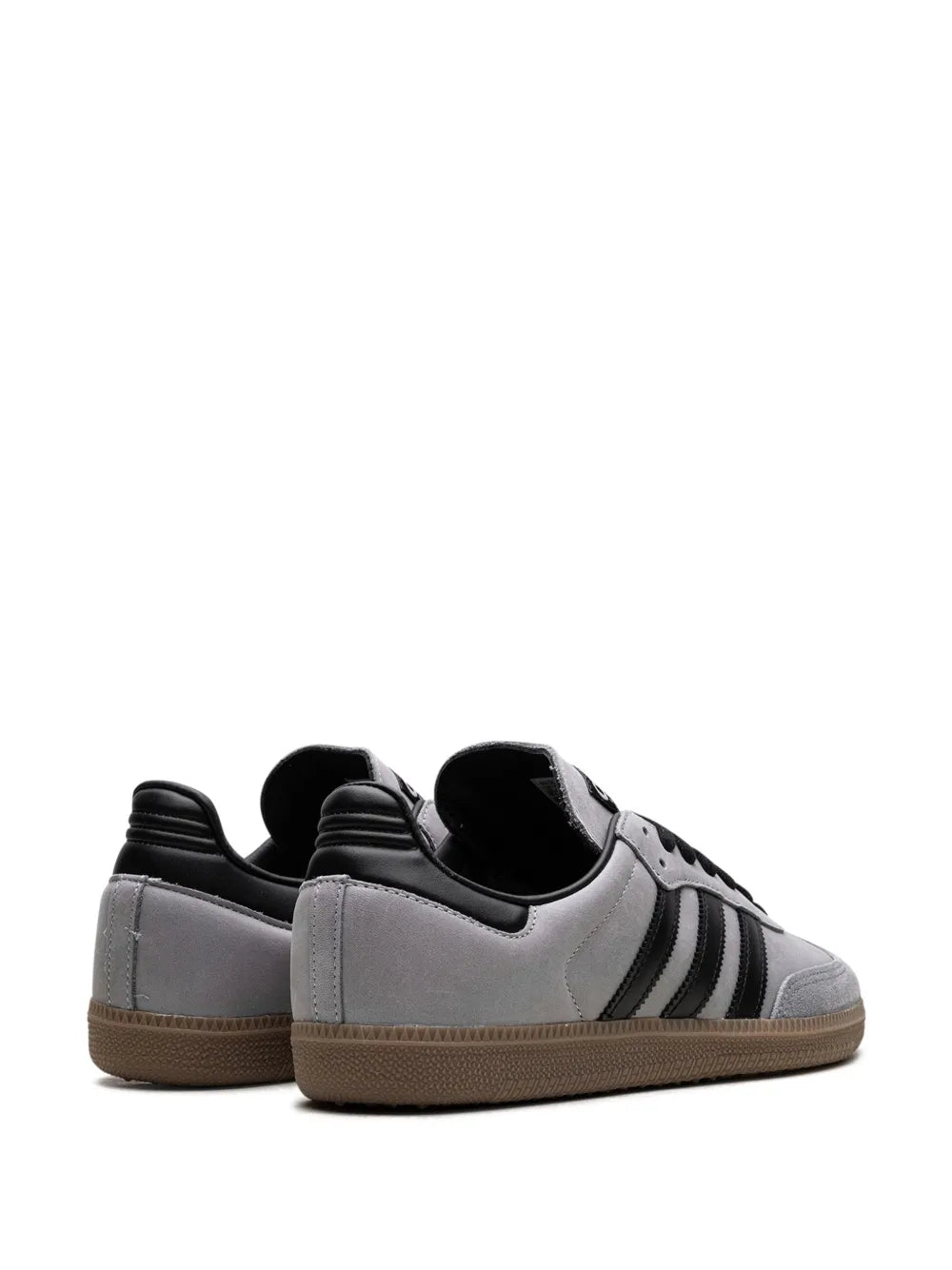 adidas Samba Og Halo Silver/Core Black/Brown Desert Sneakers