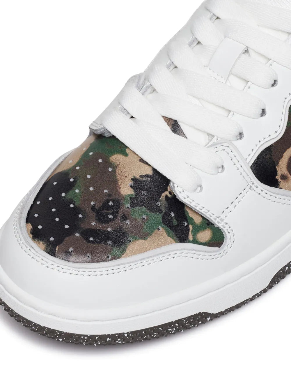 A Bathing Ape?Sk8 Sta #2 Camouflage-Panel Sneakers