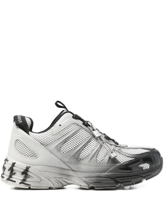 44 Label Group Mesh-Panel Lace-Up Sneakers