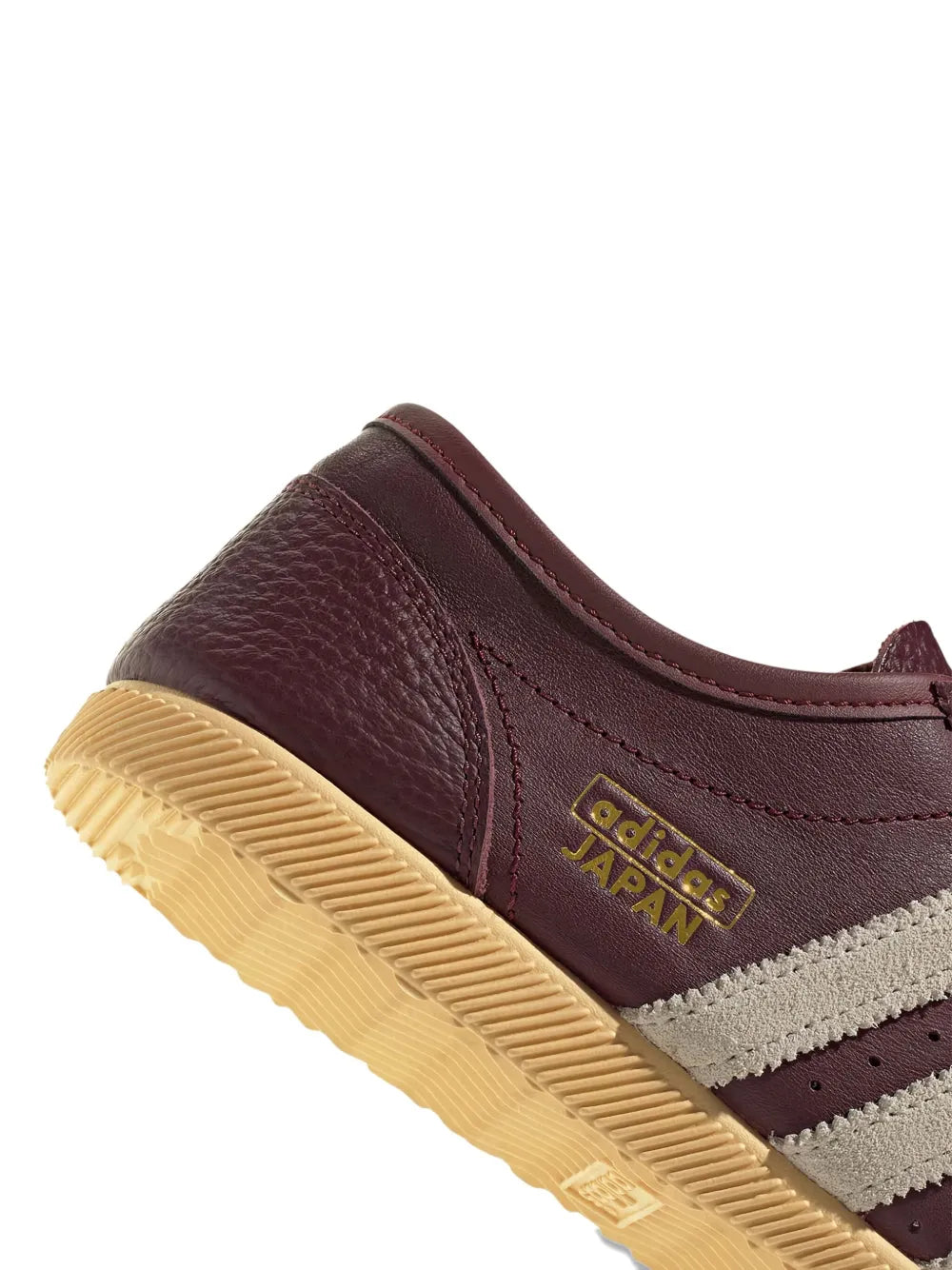 adidas Japan Decon Three-Stripe Leather Sneakers