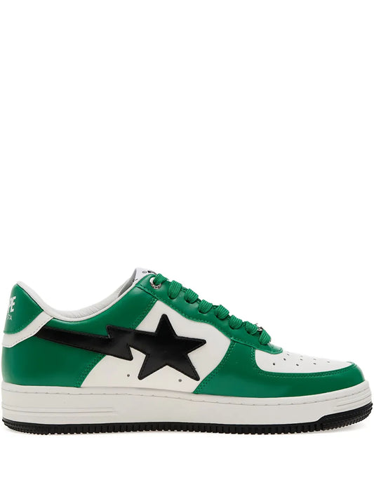A Bathing Ape?Bapesta #3 M1 Star-Lightning Bolt Sneakers