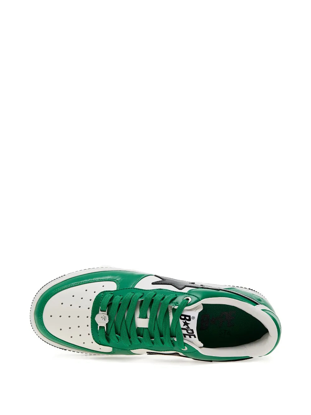 A Bathing Ape?Bapesta #3 M1 Star-Lightning Bolt Sneakers