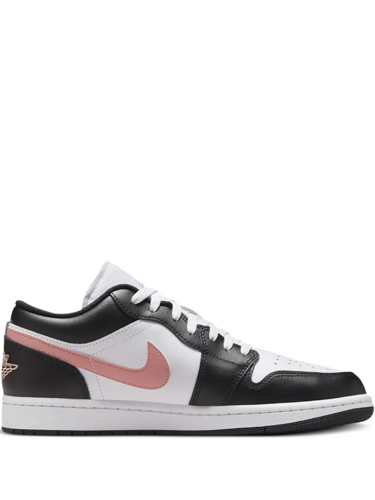Air Jordan 1 Black Rust Pink Sneakers