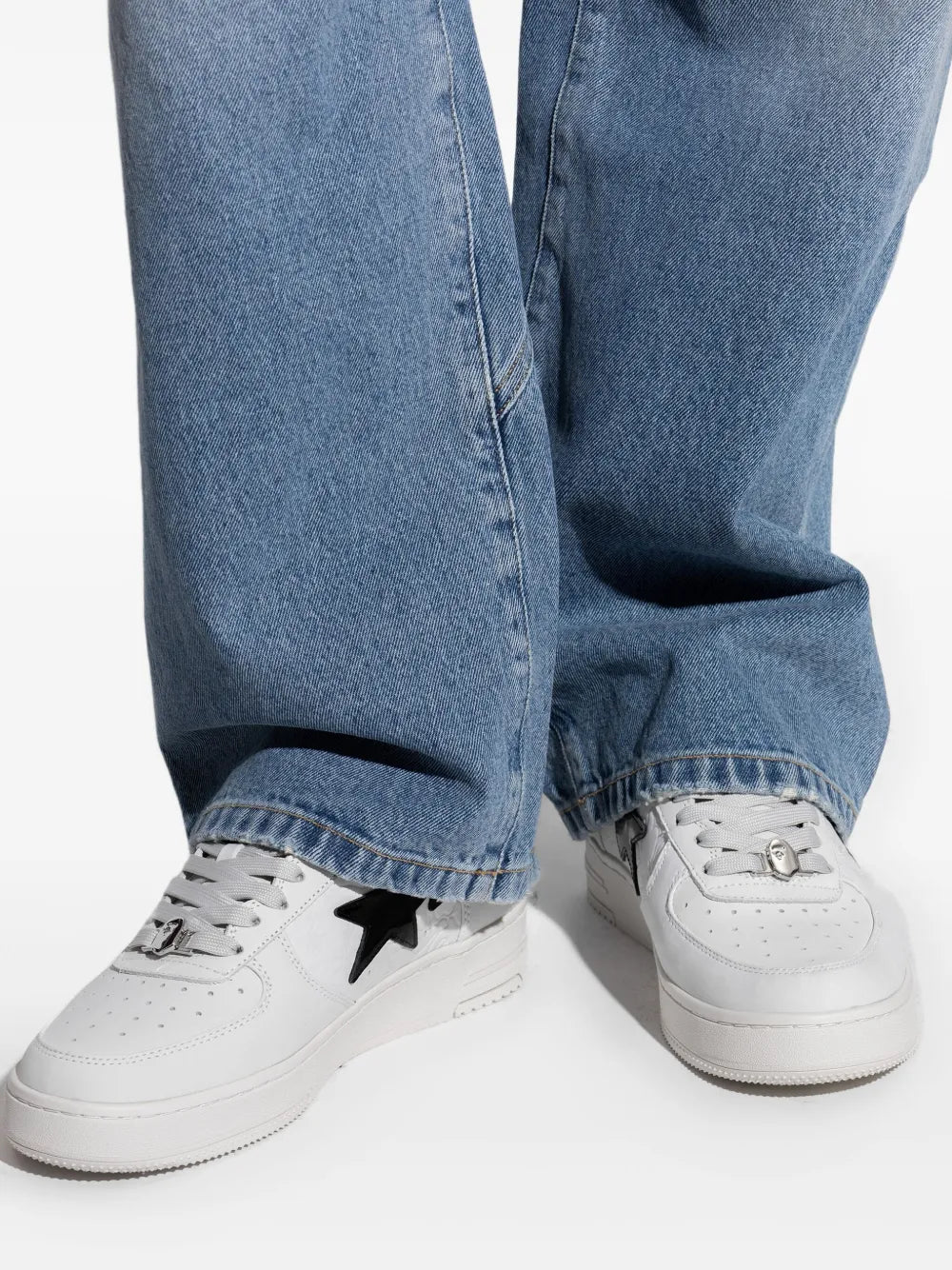 A Bathing Ape?Star-Patch Sneakers