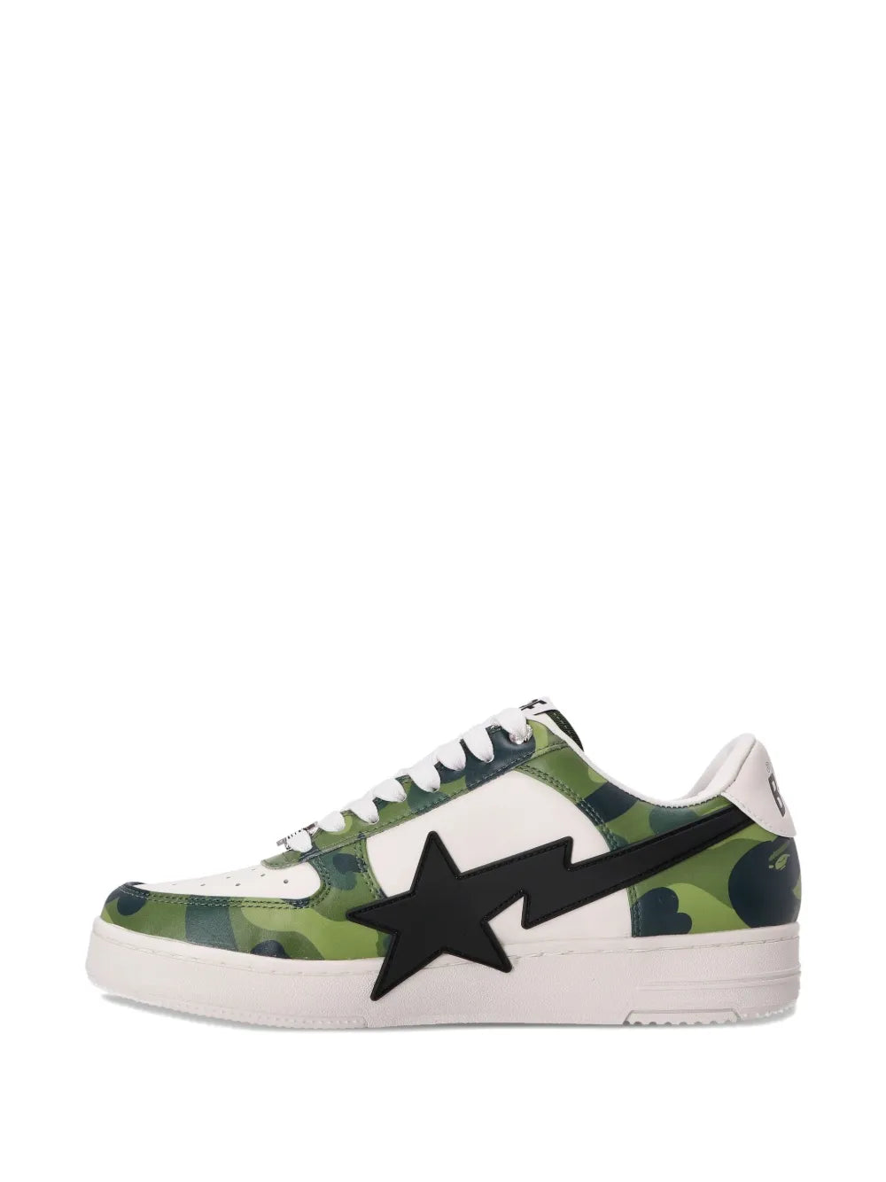 A Bathing Ape?Camouflage Star Sneakers