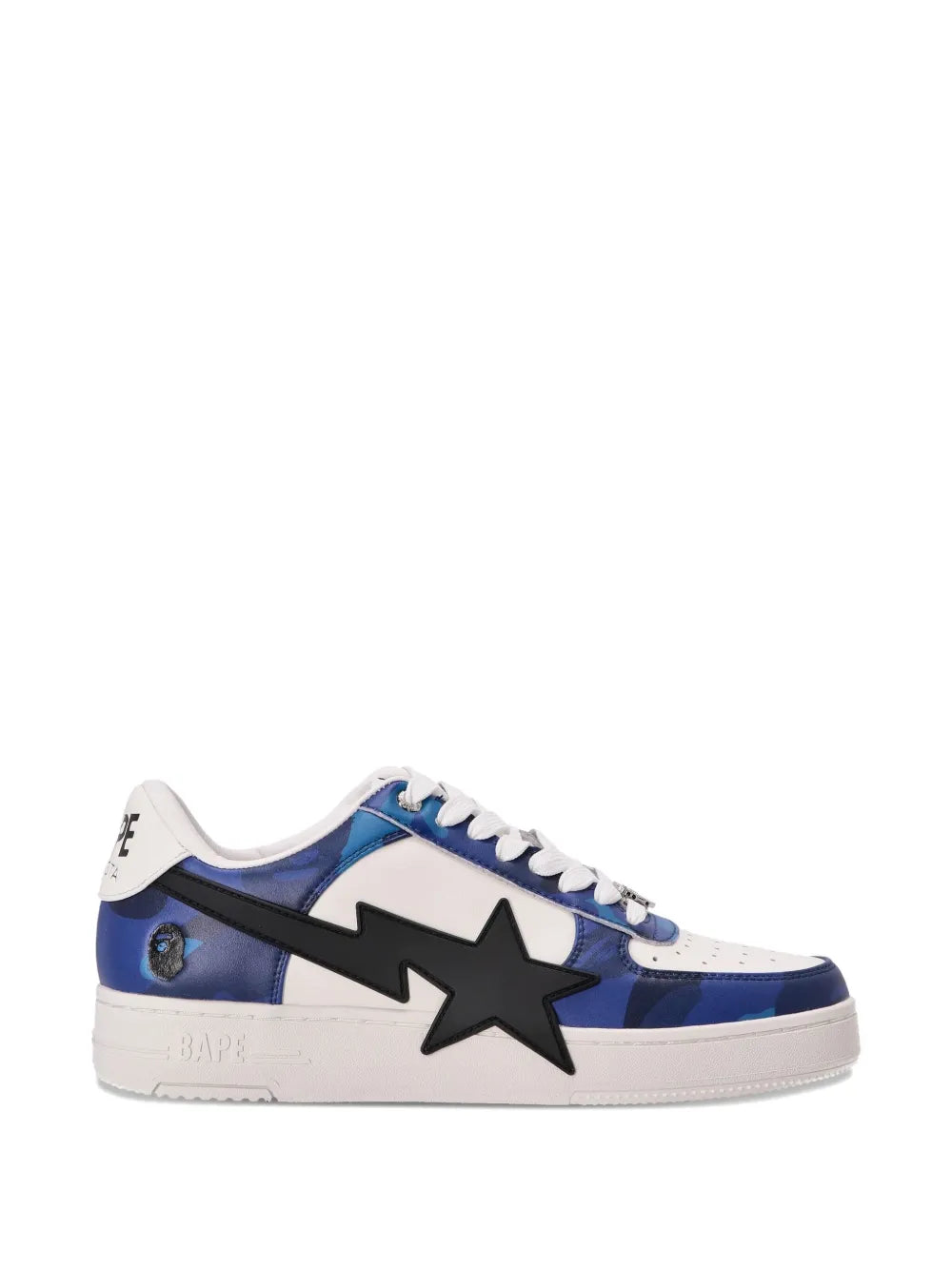 A Bathing Ape?Sta Logo-Patch Low-Top Sneakers