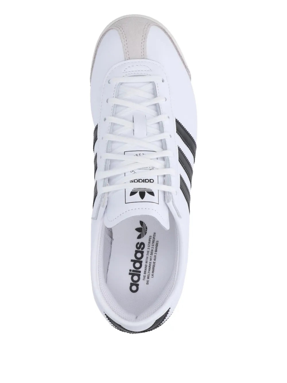 adidas 70S Italian Three-Stripe Leather Sneakers