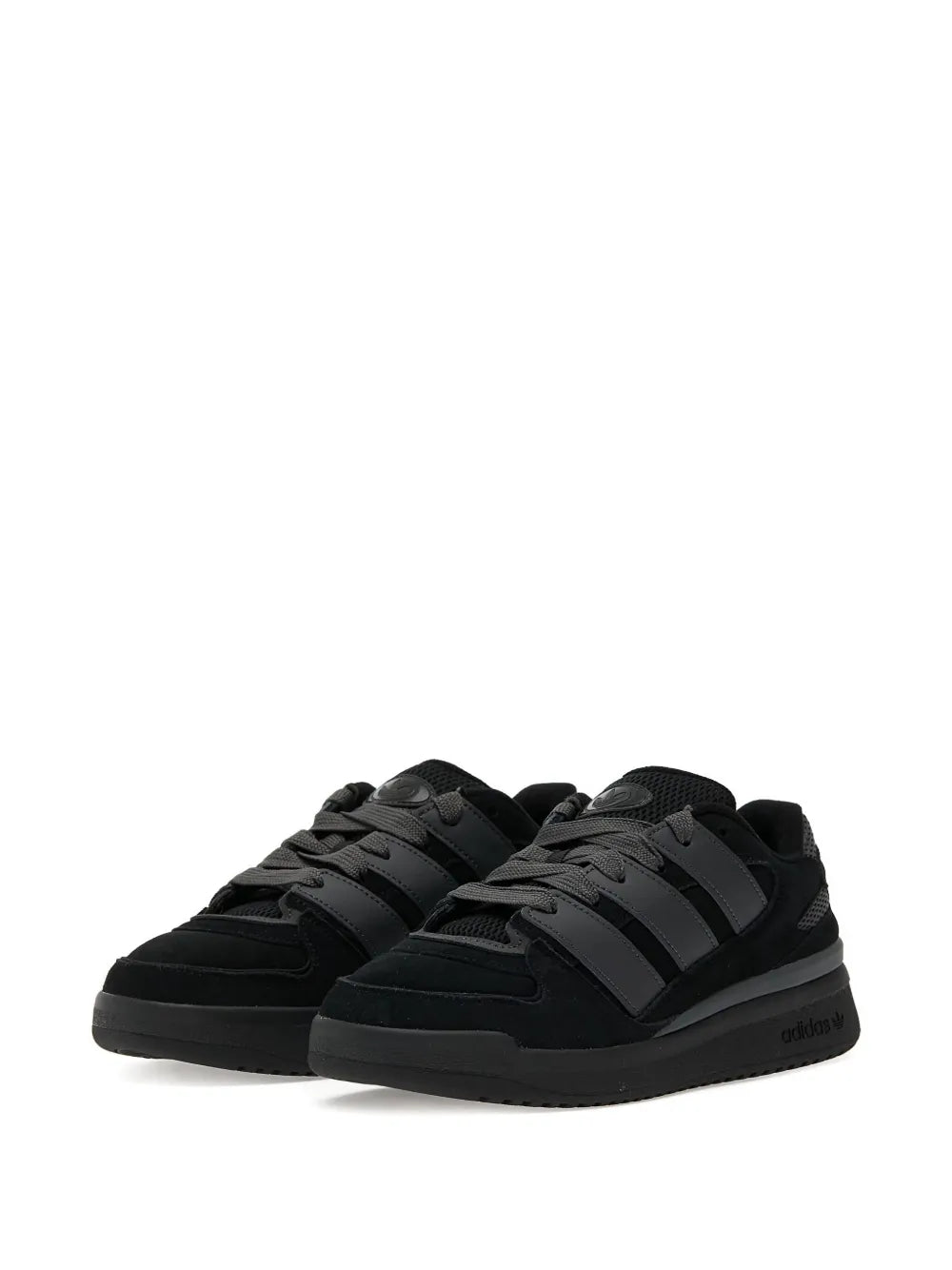 adidas Forum 2000 Three-Stripe Suede Sneakers