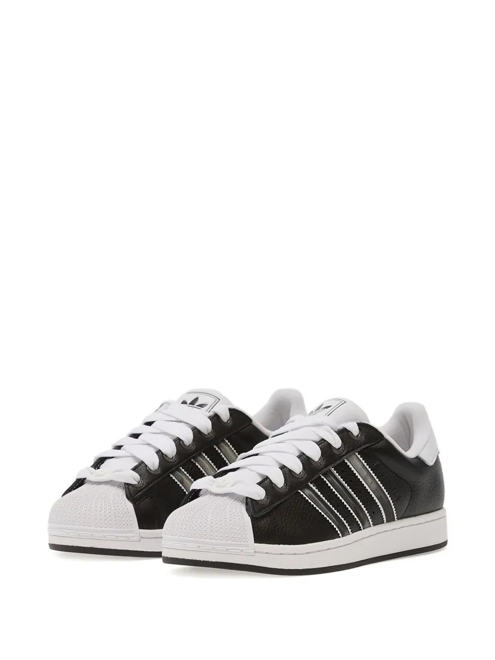 adidas Shell-Toe Three-Stripe Trainers