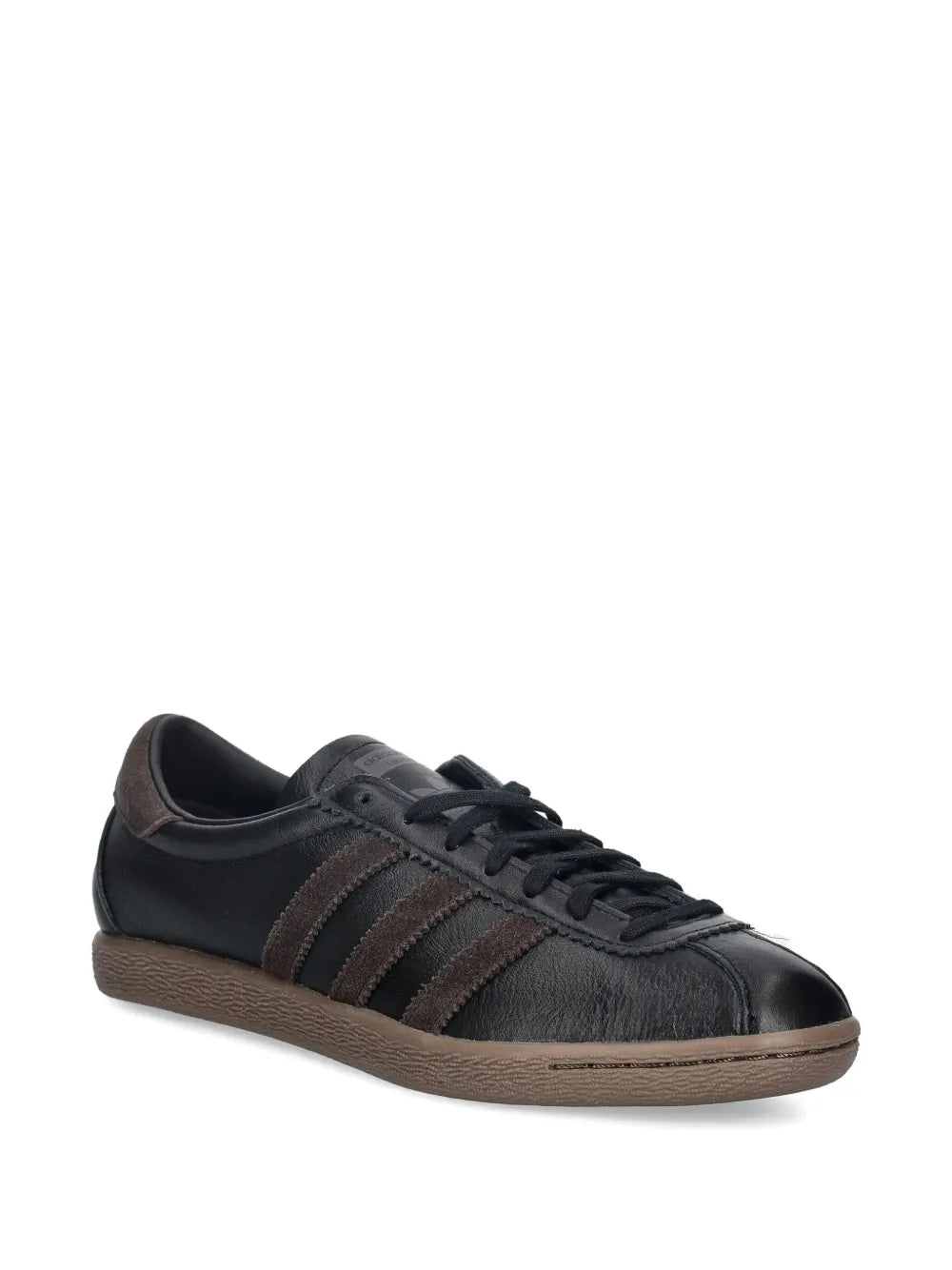 adidas Tobacco Three-Stripe Lace-Up Sneakers