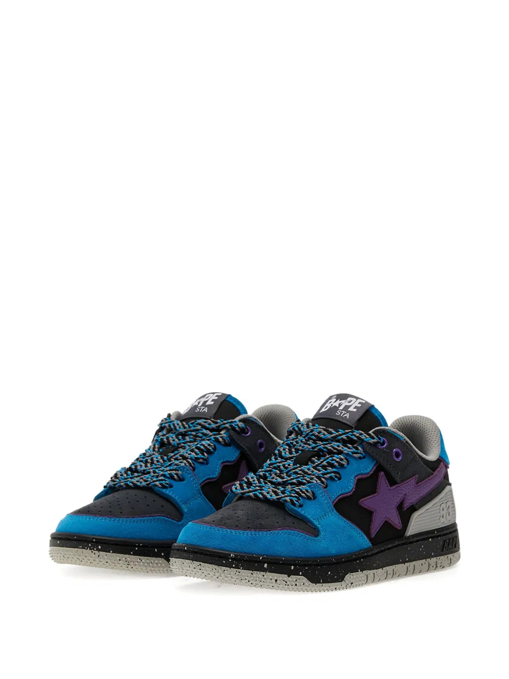 A Bathing Ape?Star-Appliqu?Sneakers