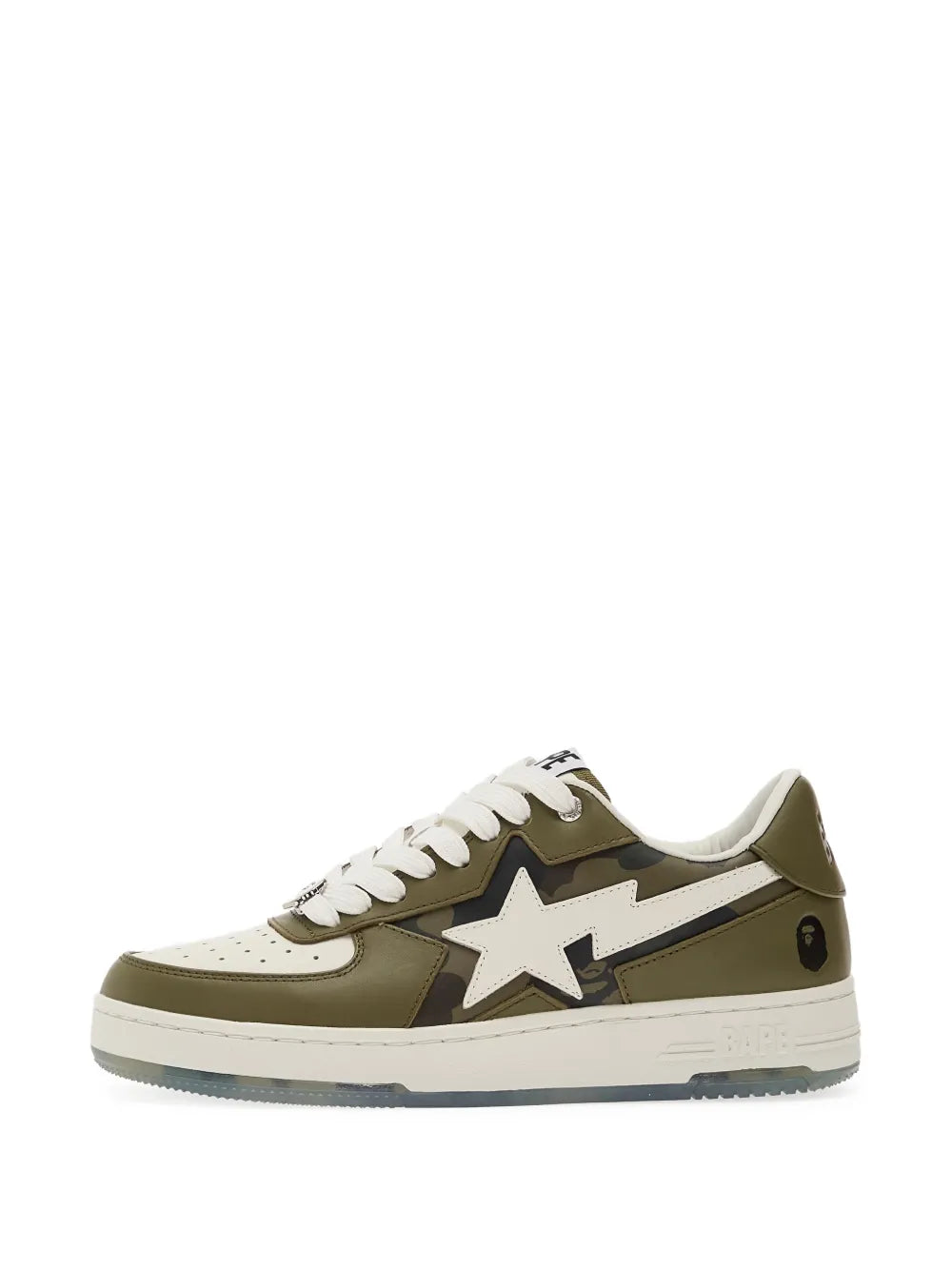 A Bathing Ape?Sta Icon 2 M2 Leather Sneakers