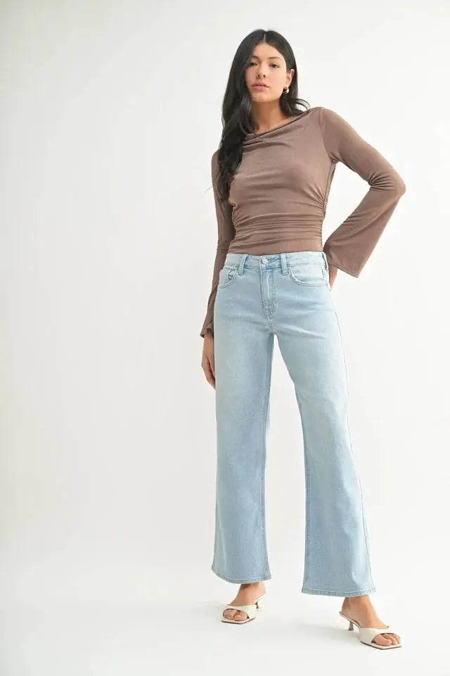 Light blue jeans