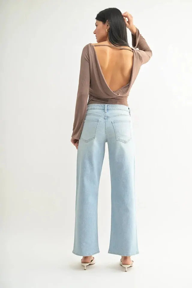 Light blue jeans