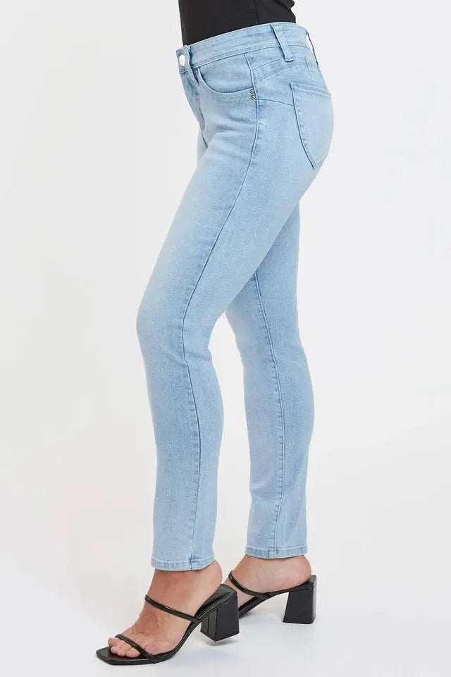 Curve Confidence Mid Rise Skinny Jeans