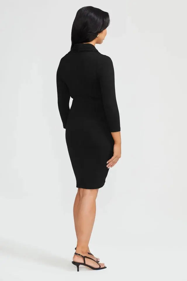 Orelia Size Cascade Wrap Dress